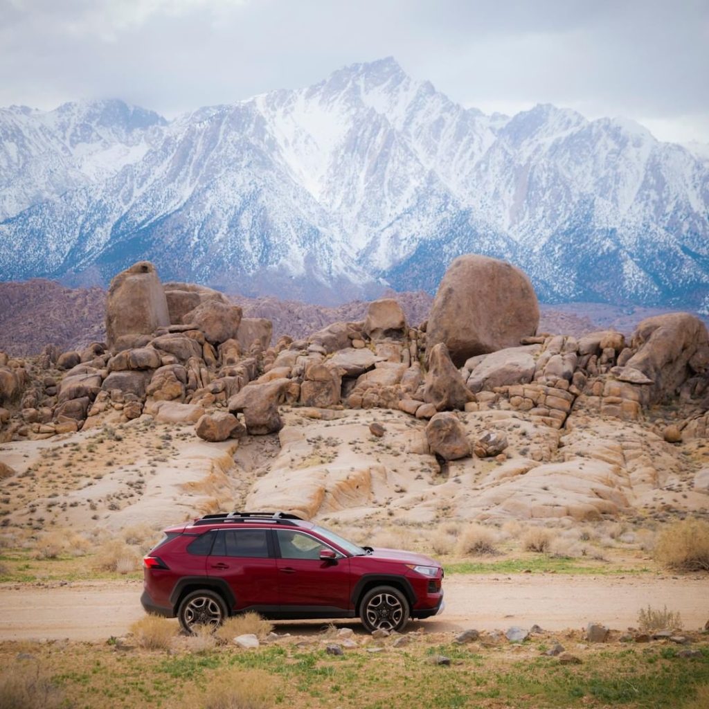 Go on shoot with @btonevibes and #RAV4 Adventure, now on #IGTV! #LetsGoPlaces...