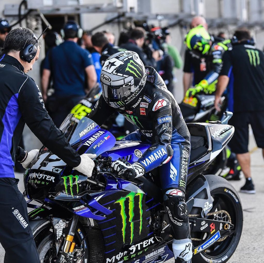 Yamaha MotoGP: @maverick12official – P1
“It’s been a very positive start to the weekend for me…. @maverick12official - P1
"It's been a very positive start to the weekend for me....