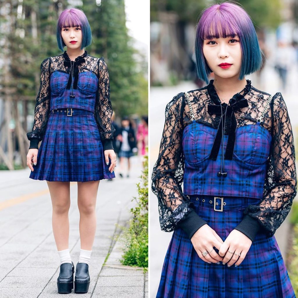 19-year-old Vantan Design Institute student Mito (@mrt_hs9) on the street in Tok...