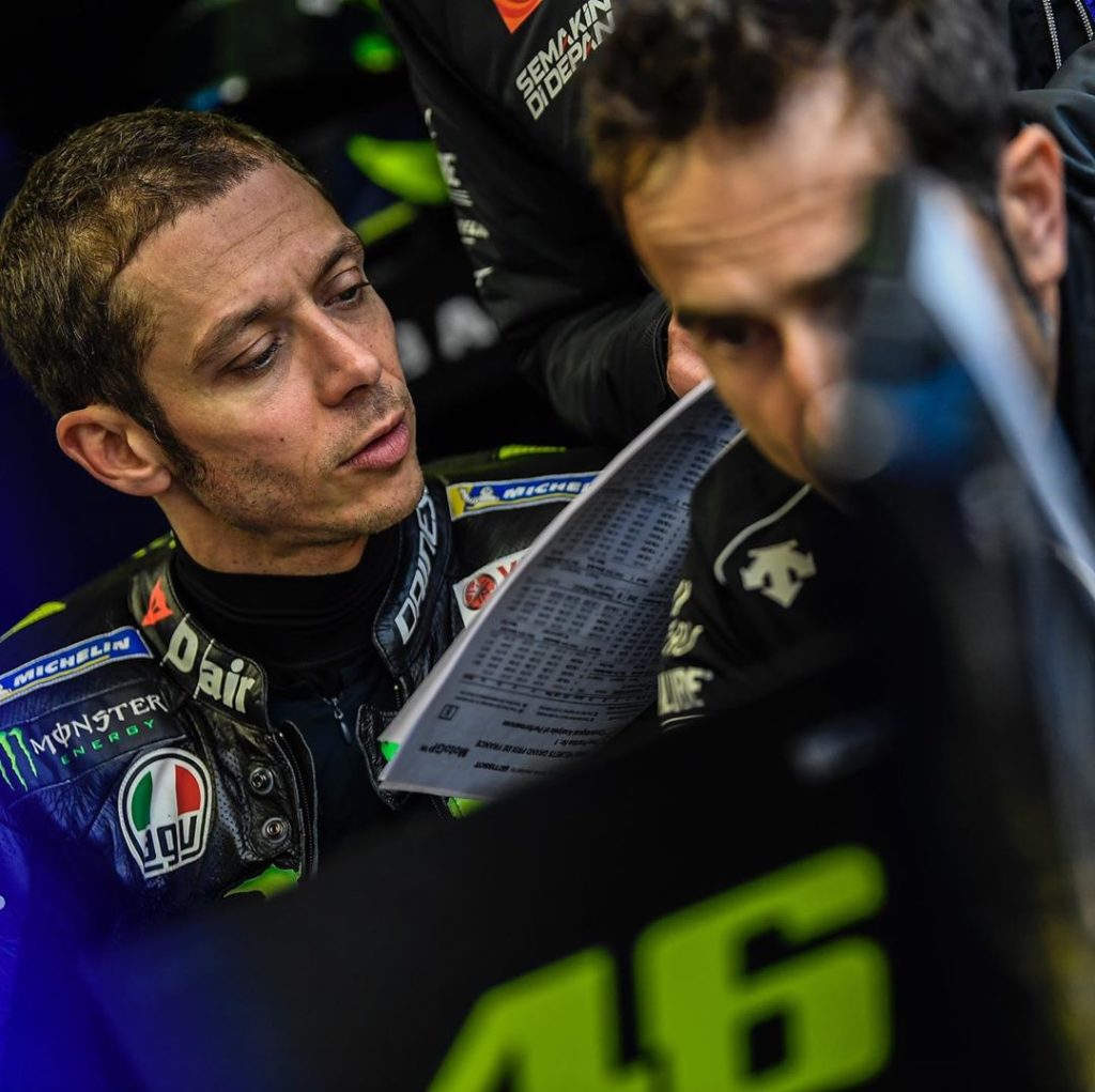 @valeyellow46 
"We have to hope that tomorrow morning I can ride in dry conditio...
