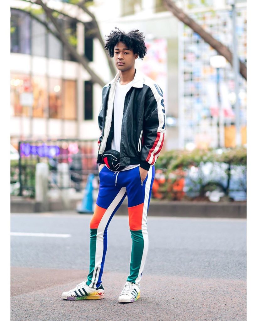 Hiroki (@oirahiroki) is a Japanese model we often see around the streets of Hara...