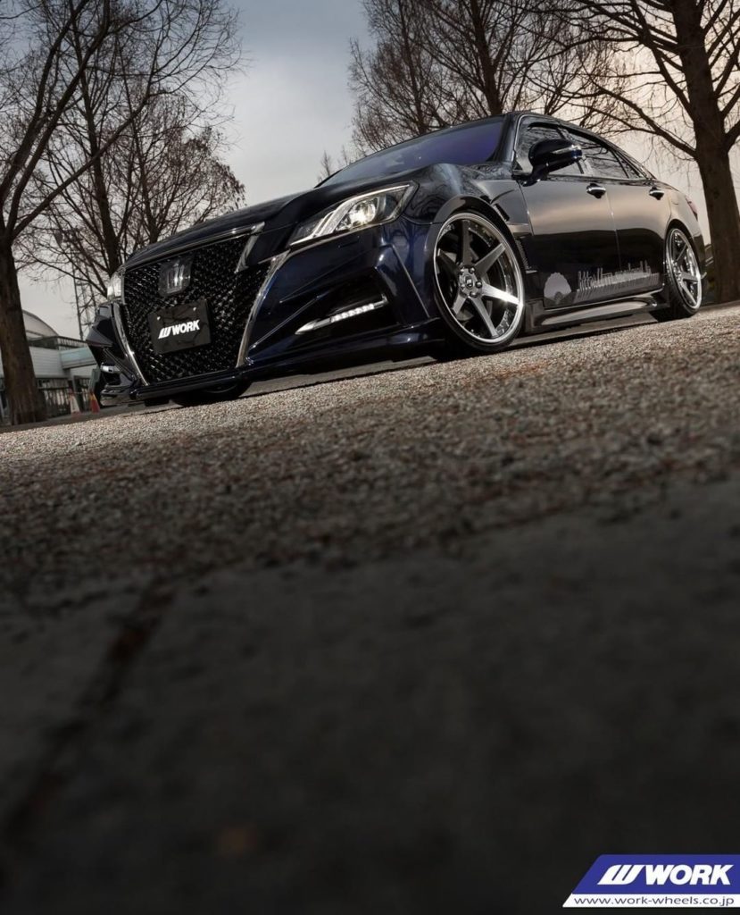 @sensebrand_ Toyota Crown on NEW WORK Zeast BST1 #artofwheel #zeastbst1...
