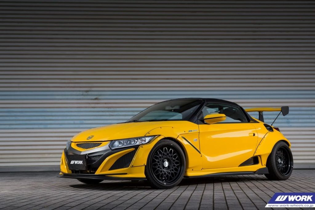 ACE FIELD Honda S660 on WORK Seeker CX #artofwheel #seekercx...