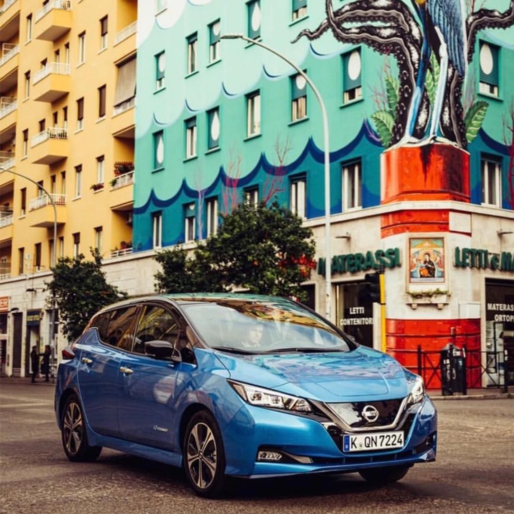 The corner of art and innovation. #NissanLEAF #SimplyAmazing : @jeffonline...