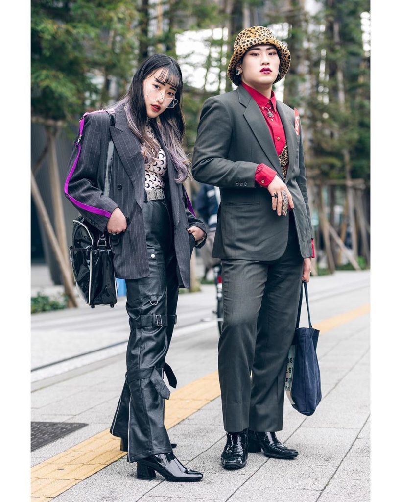 Japanese fashion students Rin (@_dontdefinemykawaii her Instagram name is "Don’t...