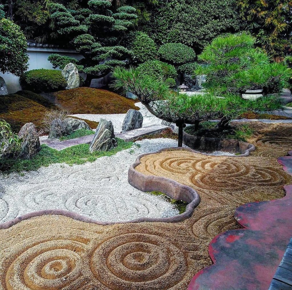.
The garden at Reiun-in temple in Kyoto, designed by the famed Mirei Shigemori,...