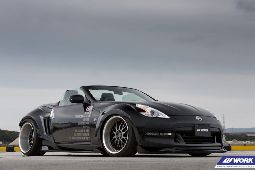 JOB DESIGN Nissan Z34 on WORK VS-XX #artofwheel #vsxx...