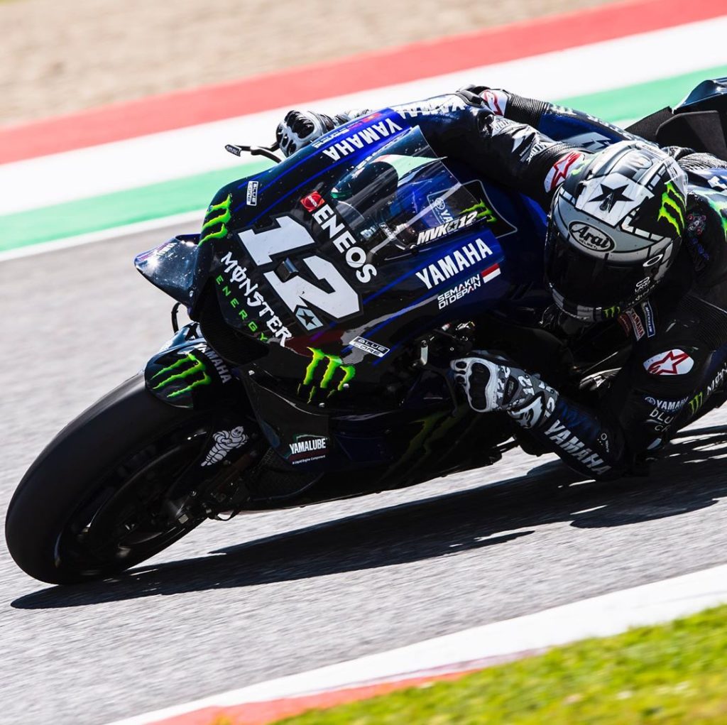 @maverick12official adapted his riding style in FP2 and found an improvement.
.
...