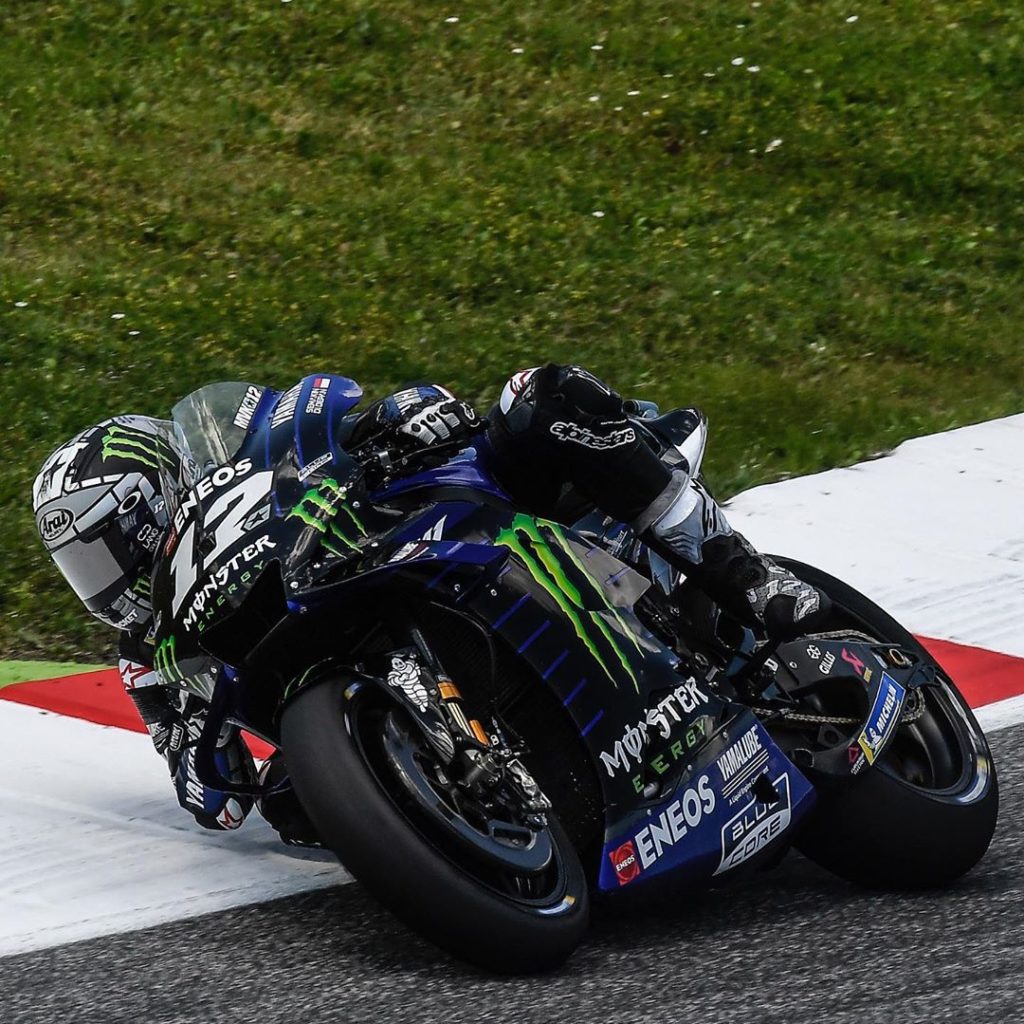 Not an easy race for @maverick12official. He secured 6th place at the Italian GP...