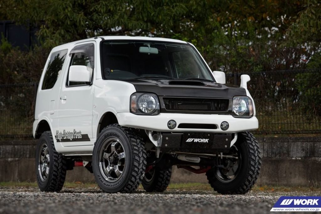@high_bridge_1st Suzuki Jimny on WORK Crag S1J #artofwheel #crags1j...