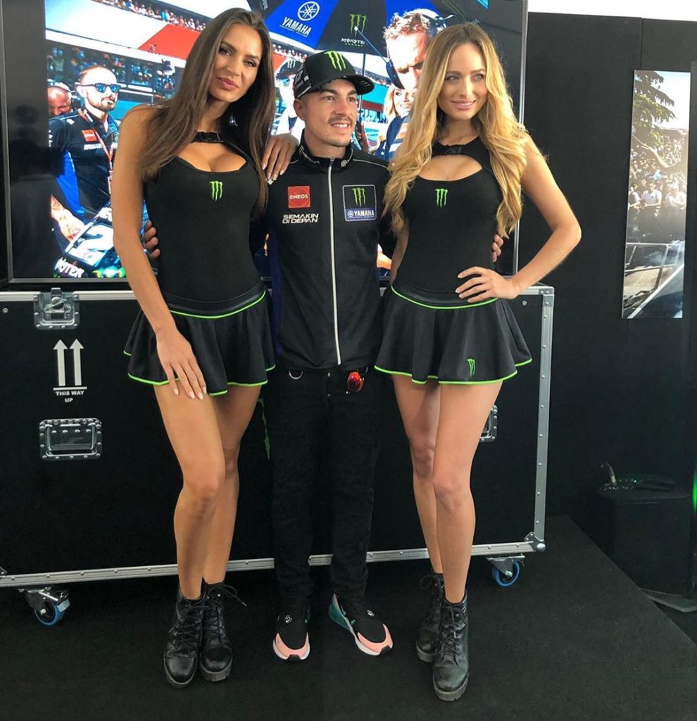 @maverick12official and @valeyellow46 take time to meet up with fans and the @Mo...