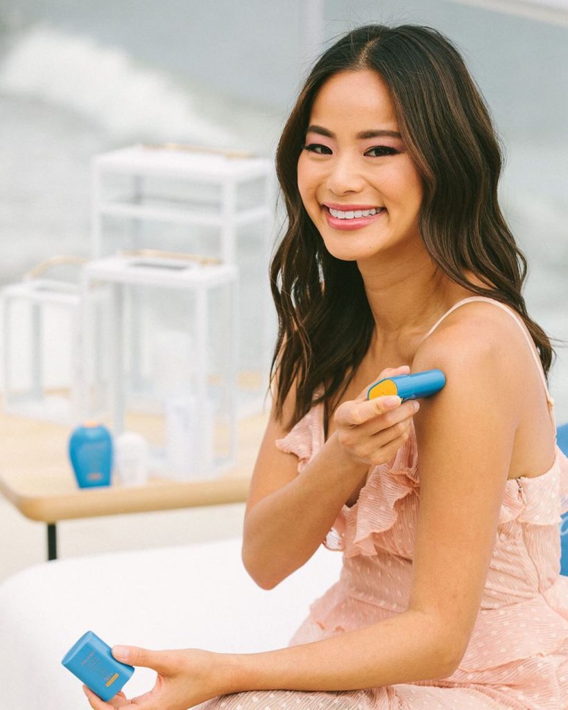 @jamiejchung in love with our best-seller Clear Stick UV Protector WetForce SPF ...
