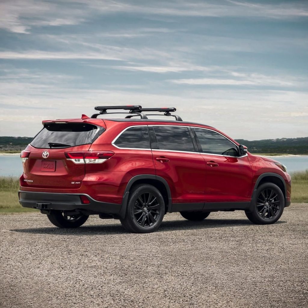 Sleek black accents make every drive more stylish. The #Highlander Nightshade pa...