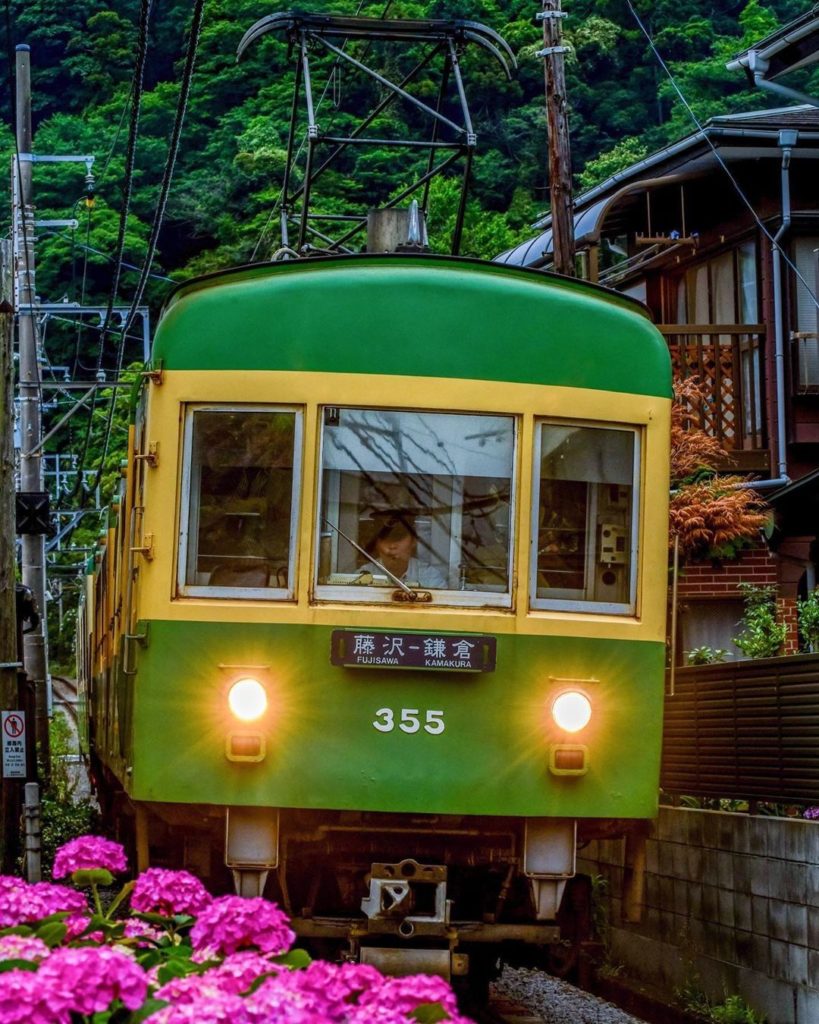 The Enoshima Electric Railway links #Fujisawa, #Enoshima and #Kamakura, and ther...