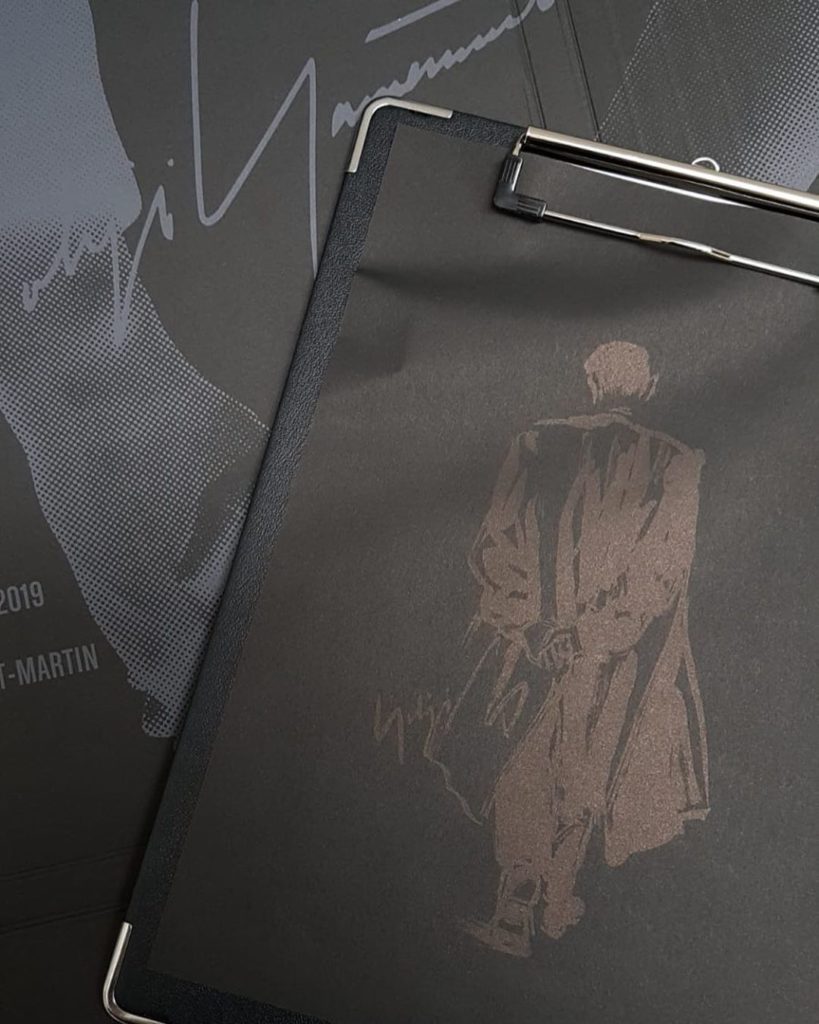 One hour before the show #PFW - Yohji Yamamoto pour Homme SS 2020 show is today....