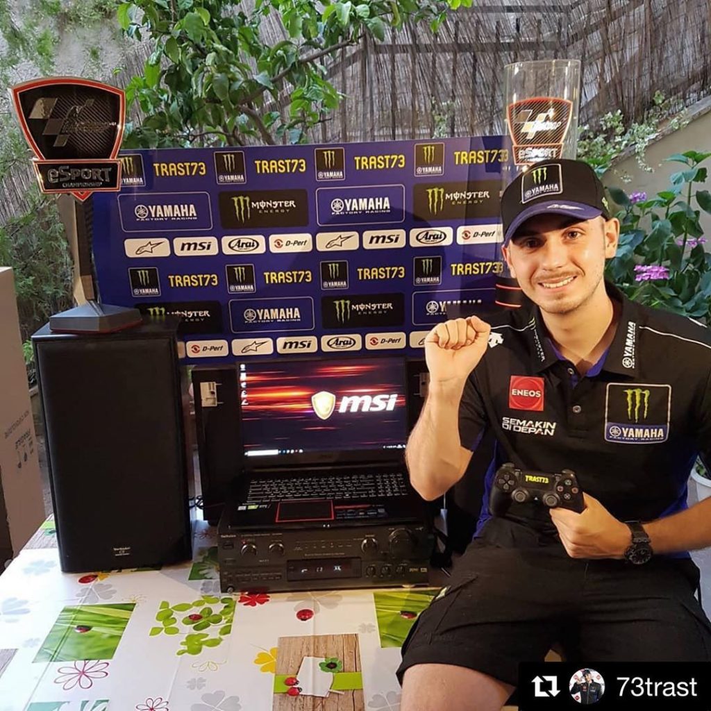 Yamaha MotoGP: Our @motogpesport rider is on the case!
.
Lorenzo Daretti (@73trast) has qualifi… Our @motogpesport rider is on the case!
.
Lorenzo Daretti (@73trast) has qualifi...
