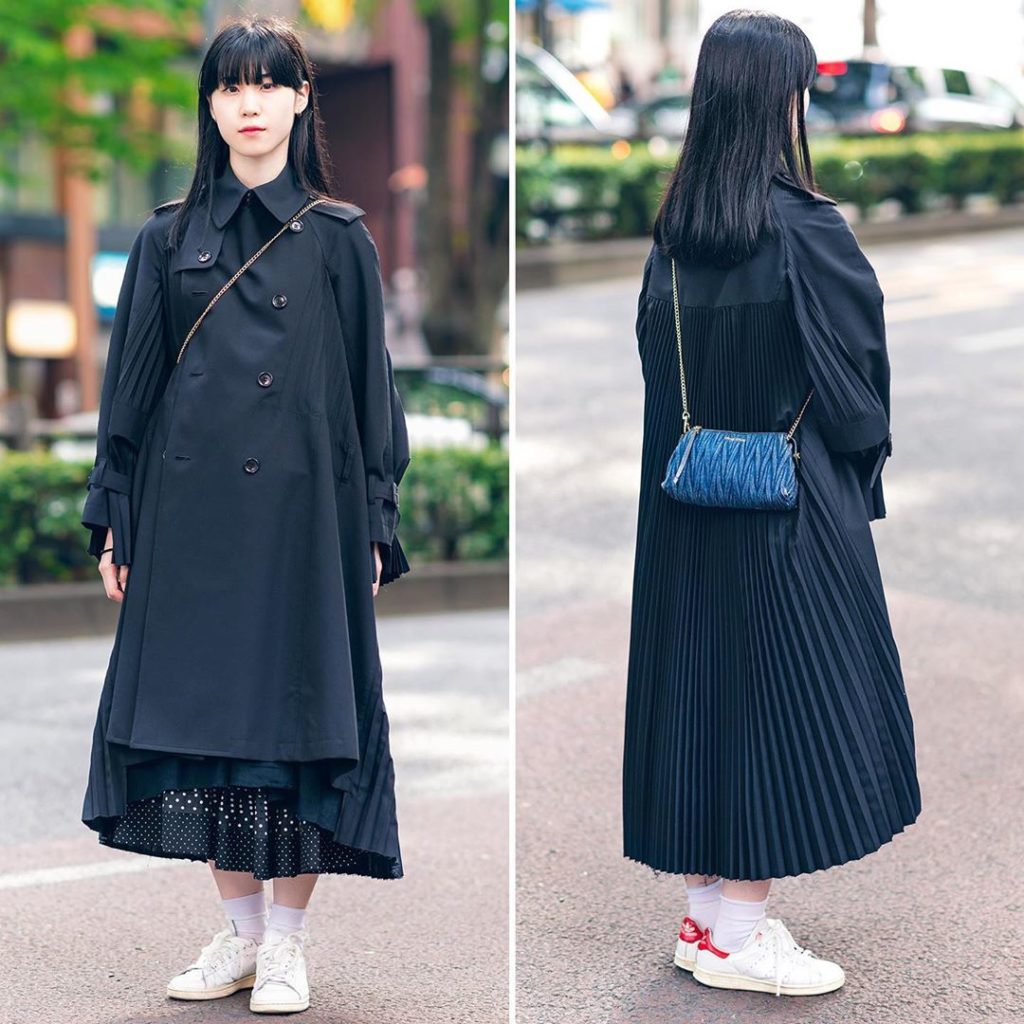 Japanese college student Nori (@37nori) wearing a minimalist look on the street ...