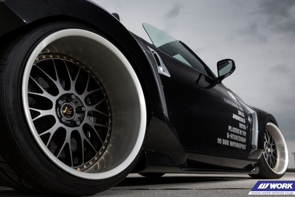 JOB DESIGN Nissan Z34 on WORK VS-XX #artofwheel #vsxx...