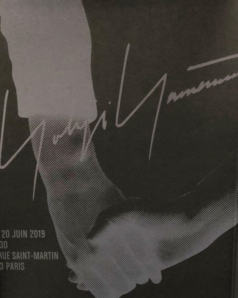 #PFW - Yohji Yamamoto pour Homme SS 2020 show is today. We will be live streamin...