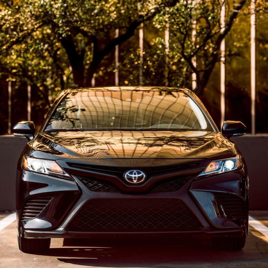 Golden hour looks good on #Camry Nightshade! #LetsGoPlaces...