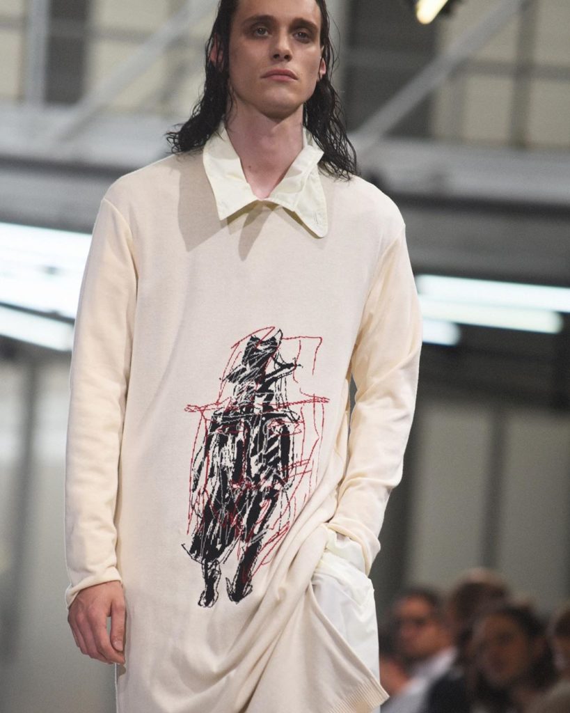 Yohji Yamamoto Homme SS20 
Photo by @elise_toide 
#YohjiYamamoto #SS2020 #Menswe...