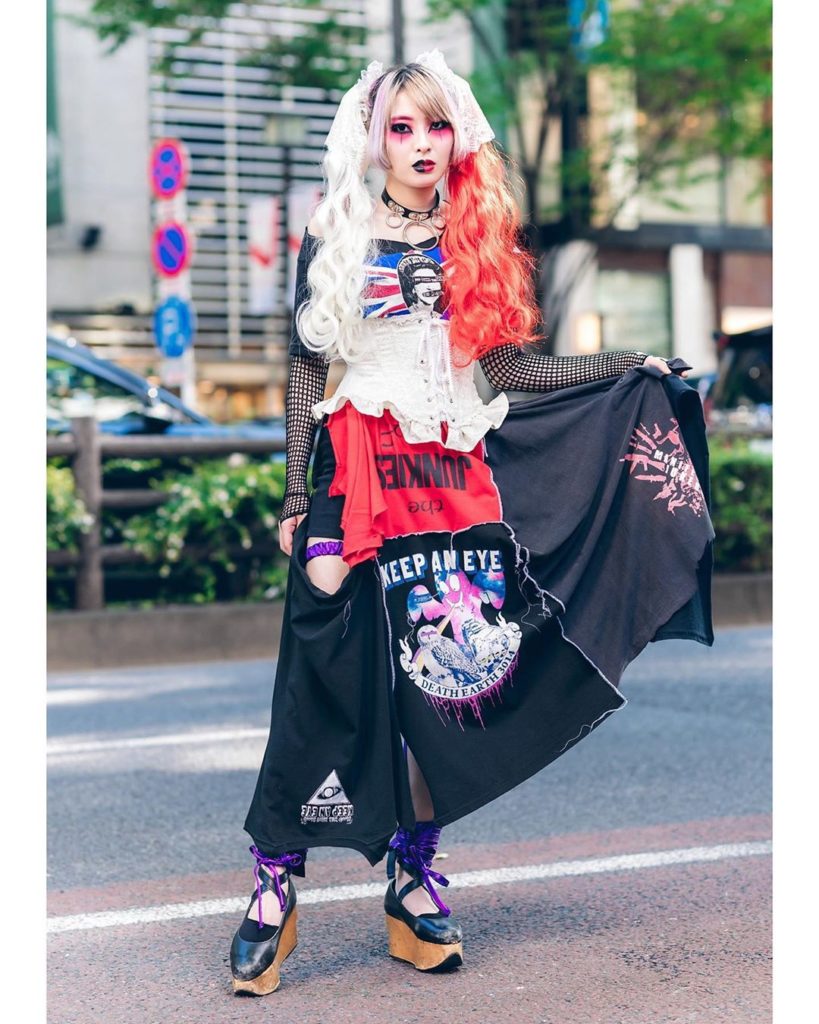 @Kanako_Kay_ - designer of the independent Japanese remake fashion brand @Heilig...