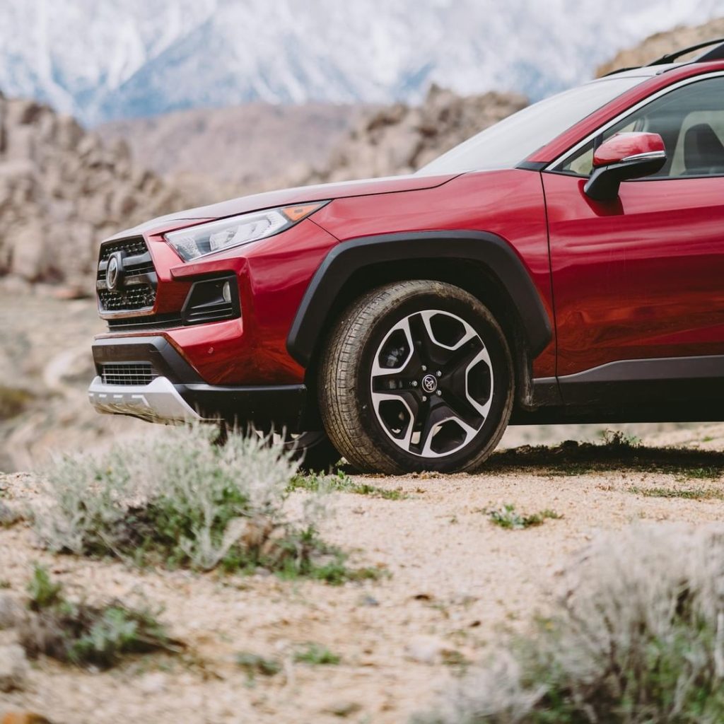 Inspired by Toyota’s off-road heritage, #RAV4 Adventure grade’s distinctive, rug...