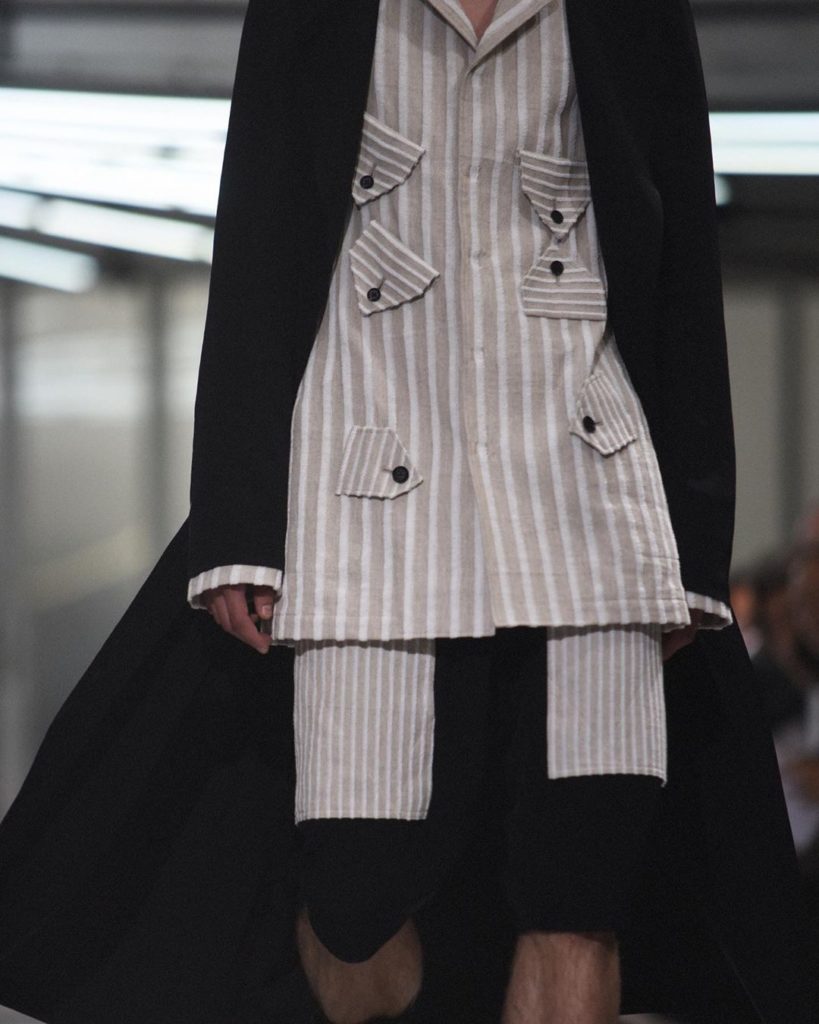 Yohji Yamamoto Homme SS20 
Photo by @elise_toide 
#YohjiYamamoto #SS2020 #Menswe...