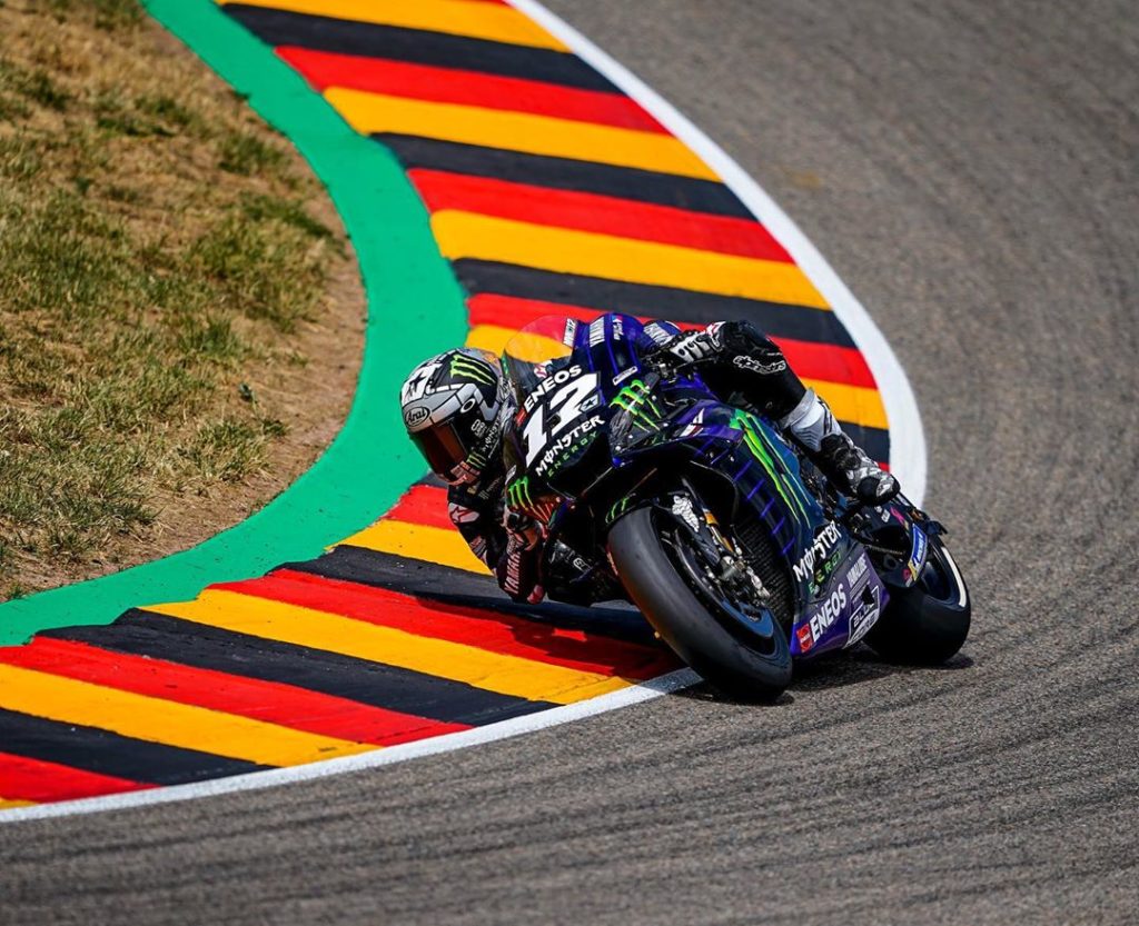 @maverick12official takes third on the grid for tomorrow’s German GP.
.
.
#Monst...