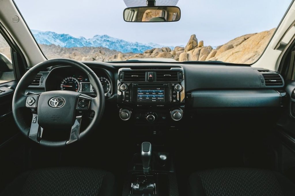 It may look rugged on the outside, but inside it's incredibly refined. #4Runner ...