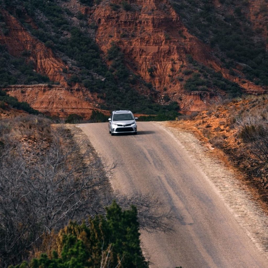 A van you want to get lost in! #Sienna #LetsGoPlaces #VanLife...