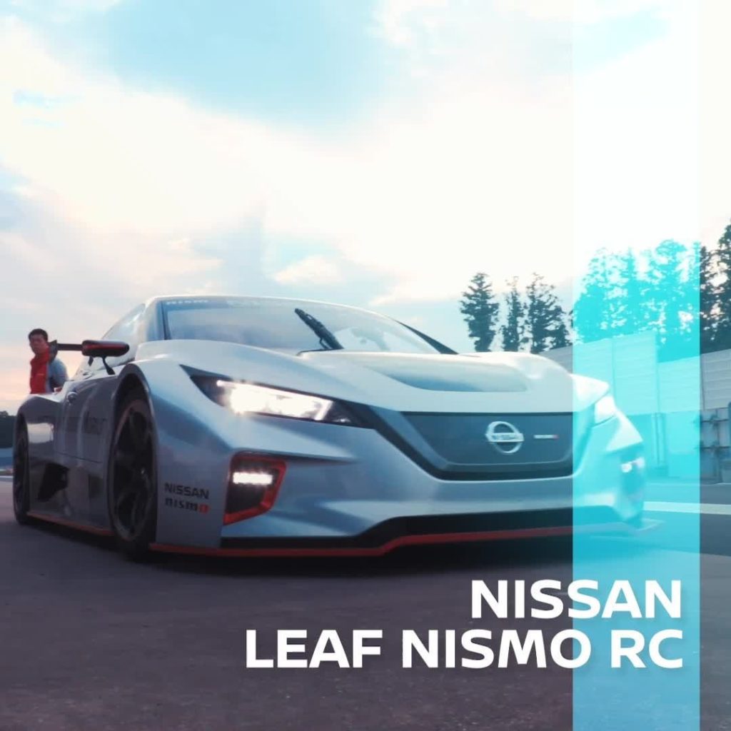 While the exterior of the #NissanLEAF #NISMO RC is spiritually based on the orig...