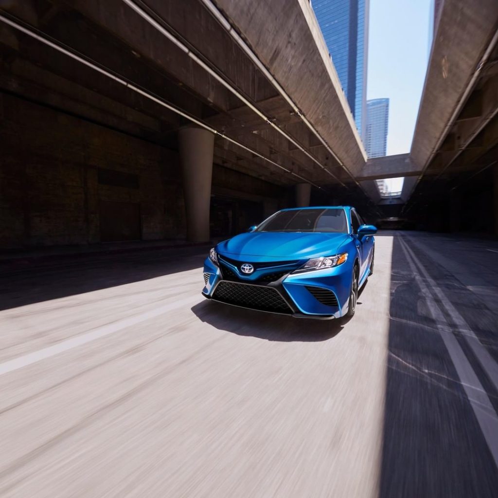 The daring side of dependability. #Camry #LetsGoPlaces...