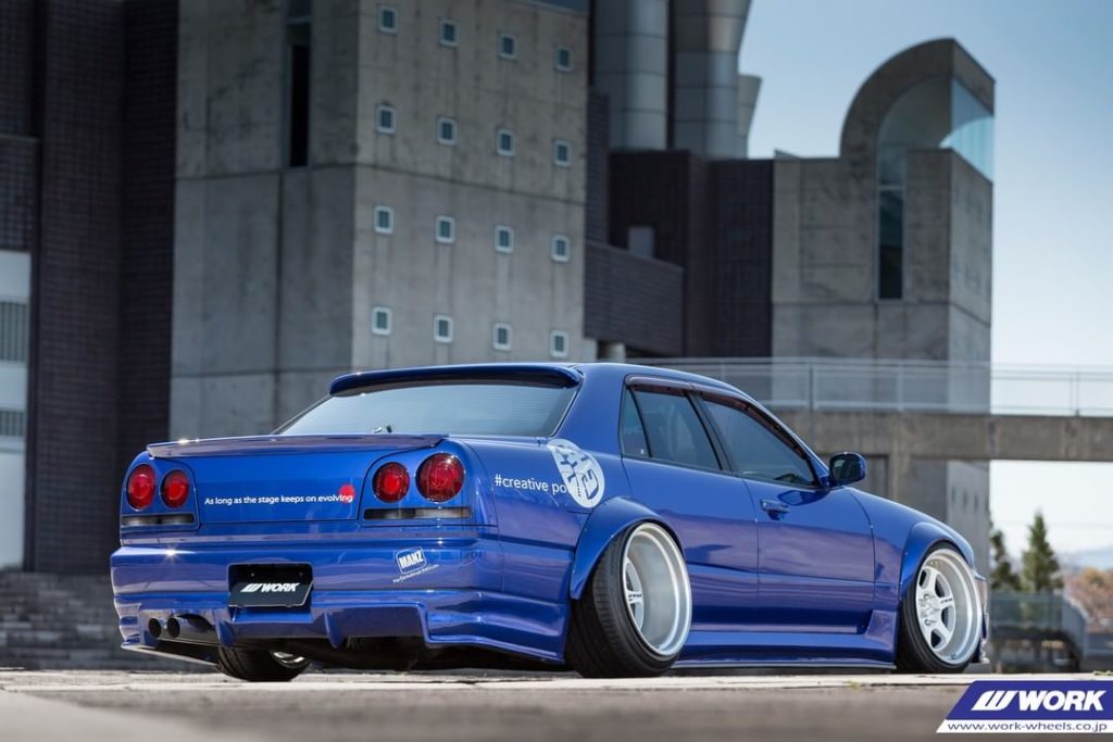 MANZ FACTORY Nissan Skyline on WORK Meister L1 #artofwheel #meister #l1 @michu32...