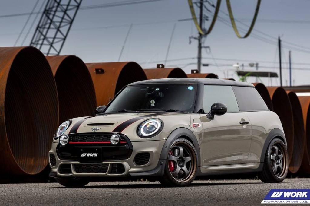 @craftsman93 Mini JCW on WORK Meister S1R #artofwheel #meister #s1r...