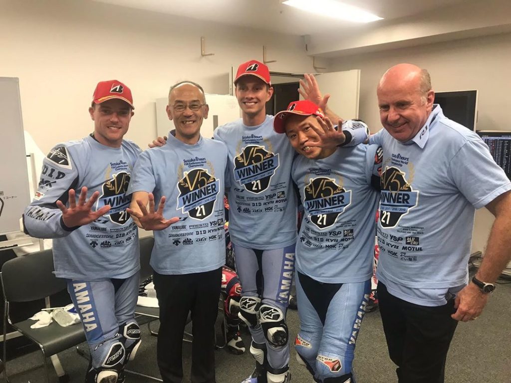 Hats off to the #TECH21 team! They just secured Yamaha its fifth consecutive win...