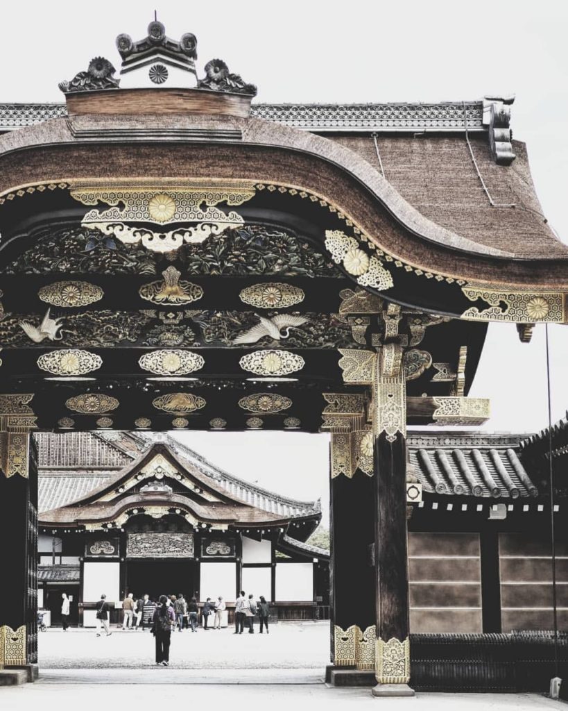 Nijo Castle is one of seventeen Historic Monuments of Ancient Kyoto, and a desig...