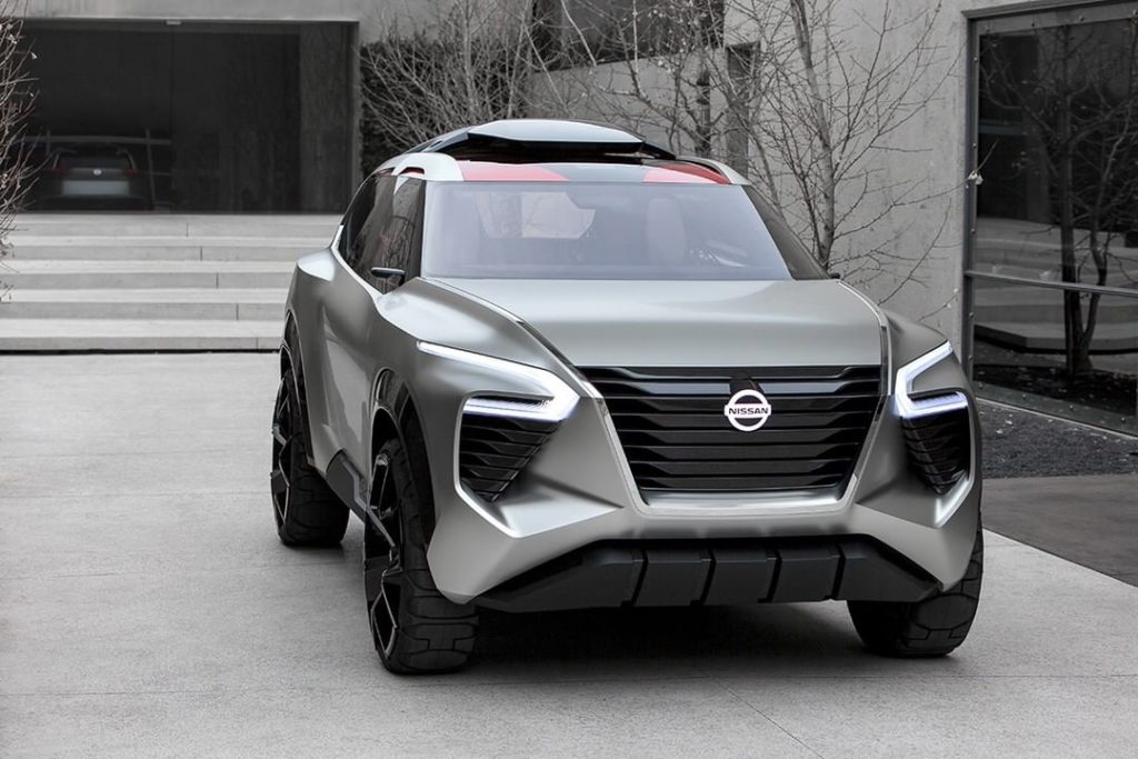The Nissan Xmotion’s V-motion grille has evolved even further – wider, deeper an...