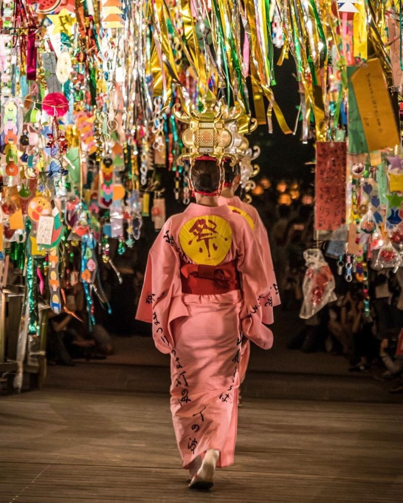 Visit Japan: Yamaga lantern dancers at the Tanabata festivities at Dazaifu Tenmangu Shrine. A… Yamaga lantern dancers at the Tanabata festivities at Dazaifu Tenmangu Shrine. A...