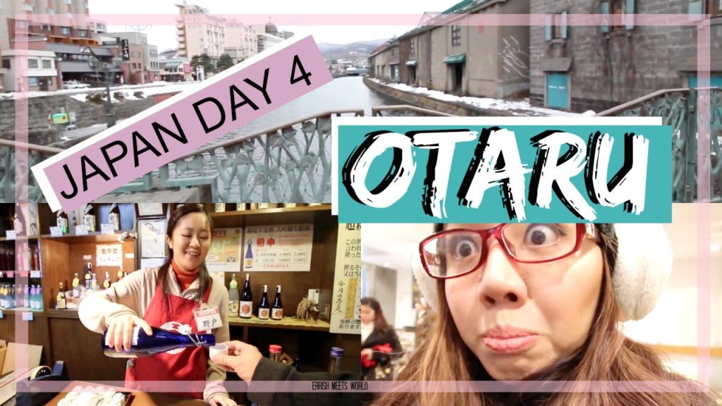 BEST CHEESECAKE & SAKE YET | OTARU JAPAN TRAVEL VLOG DAY 4 | #ErrishMeetsWorld