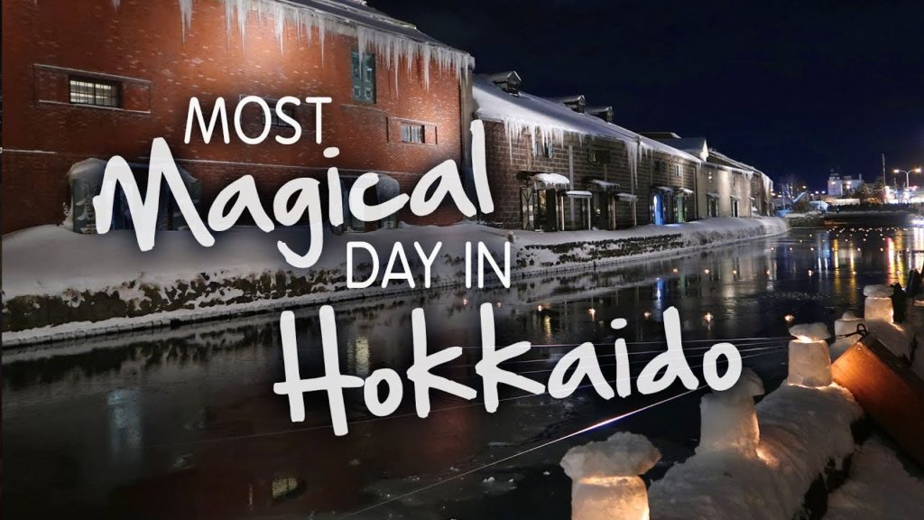 BEAUTIFUL Otaru Snow Light Path Festival - Hokkaido, Japan