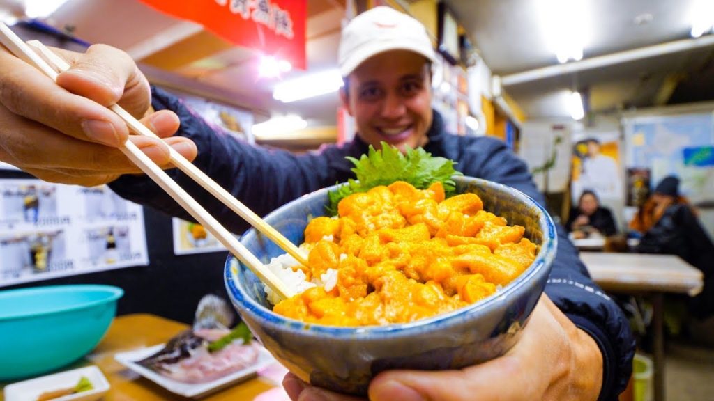 Unbelievable SEA URCHIN (Uni) Rice Bowl – JAPANESE FOOD in Otaru, Hokkaido, Japan! Unbelievable SEA URCHIN (Uni) Rice Bowl - JAPANESE FOOD in Otaru, Hokkaido, Japan!