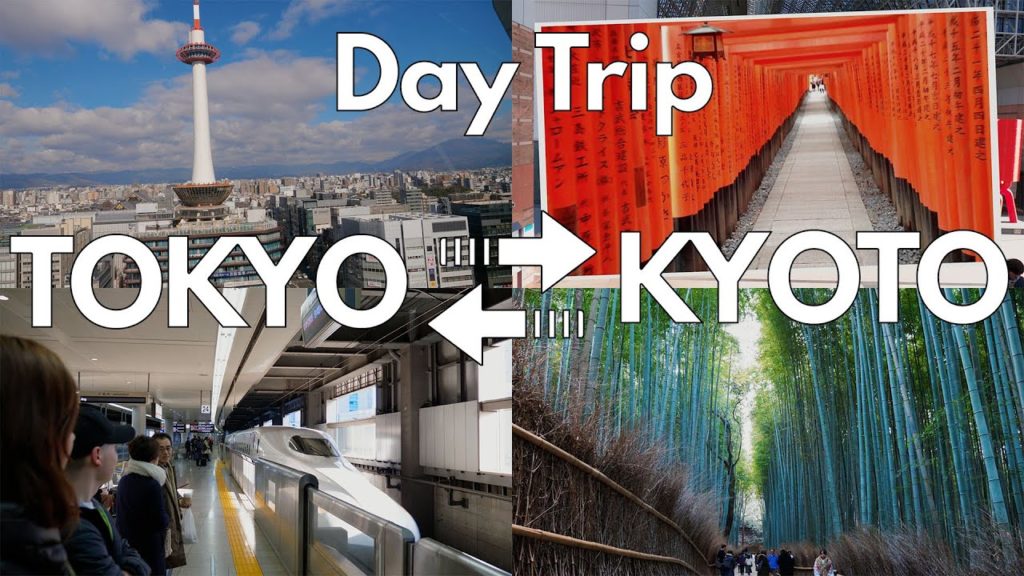 Day Trip by Shinkansen Bullet Train from Tokyo to Explore Kyoto - Ep 4 Adventures in Japan Trip