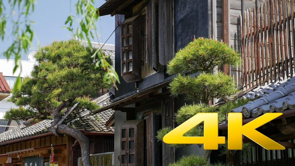 Chiba Ono River - Sawara Street - 佐原 - 4K Ultra HD