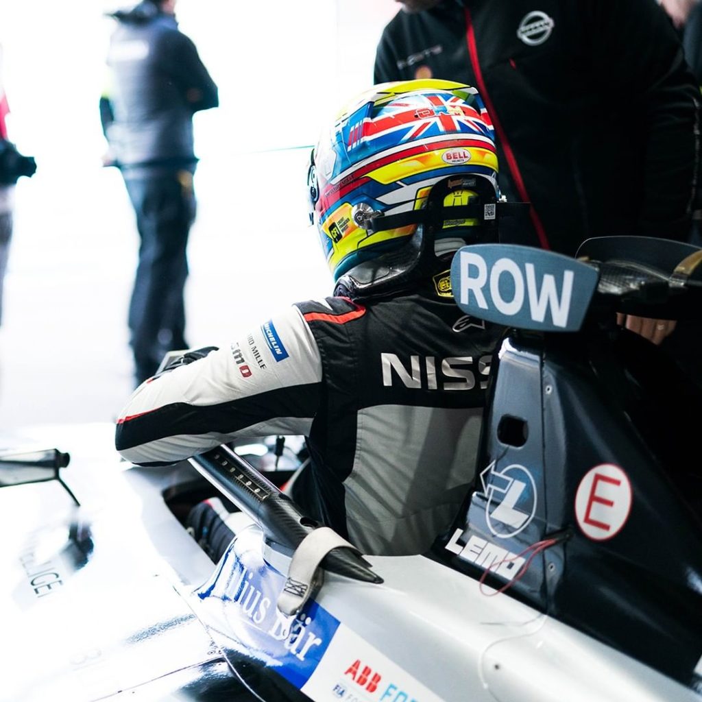 Fastest seat in the house.   #NissanFormulaE #FormulaE...