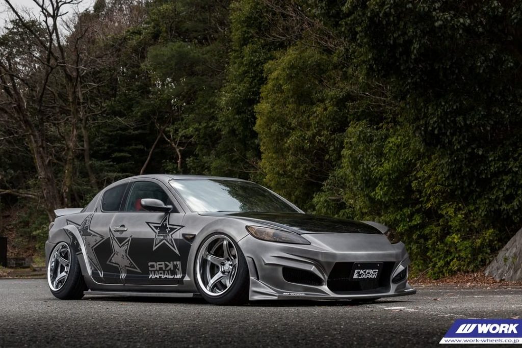 @krcmodified Mazda RX8 on WORK Emotion T5R2P #artofwheel #workemotion #t5r2p...