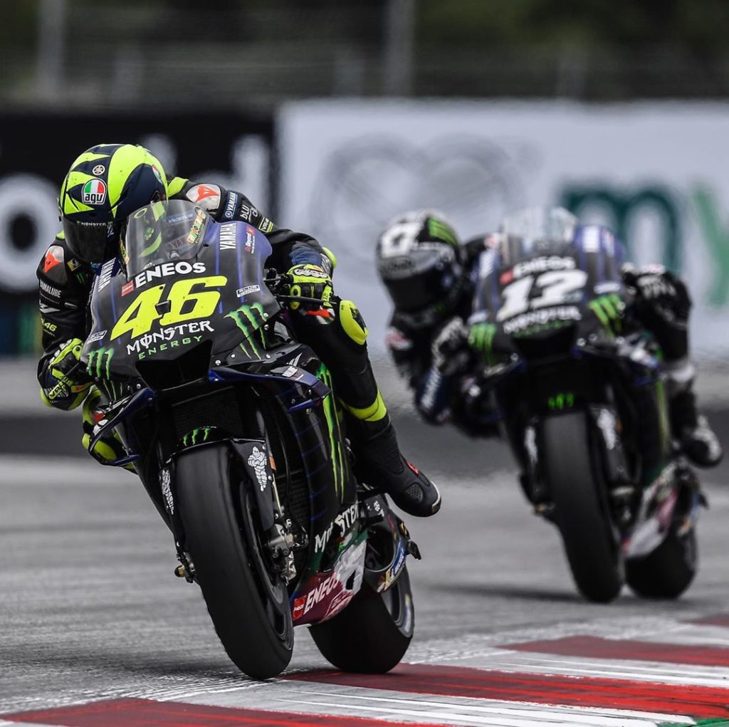 @valeyellow46 : "Fourth place is a good result after a quite good weekend. On pa...