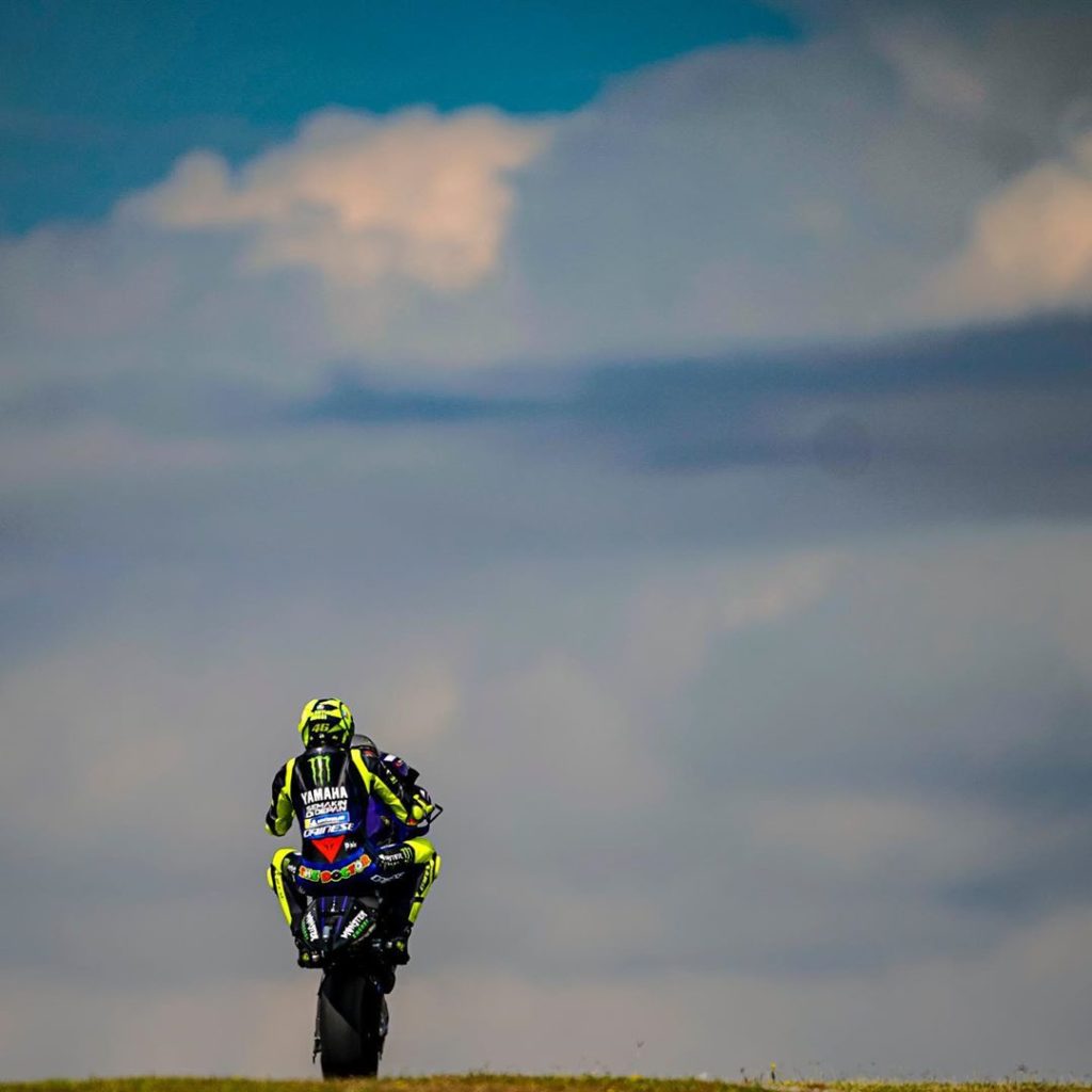 @valeyellow46: "I had a problem with the engine of the first bike, it was a bit ...