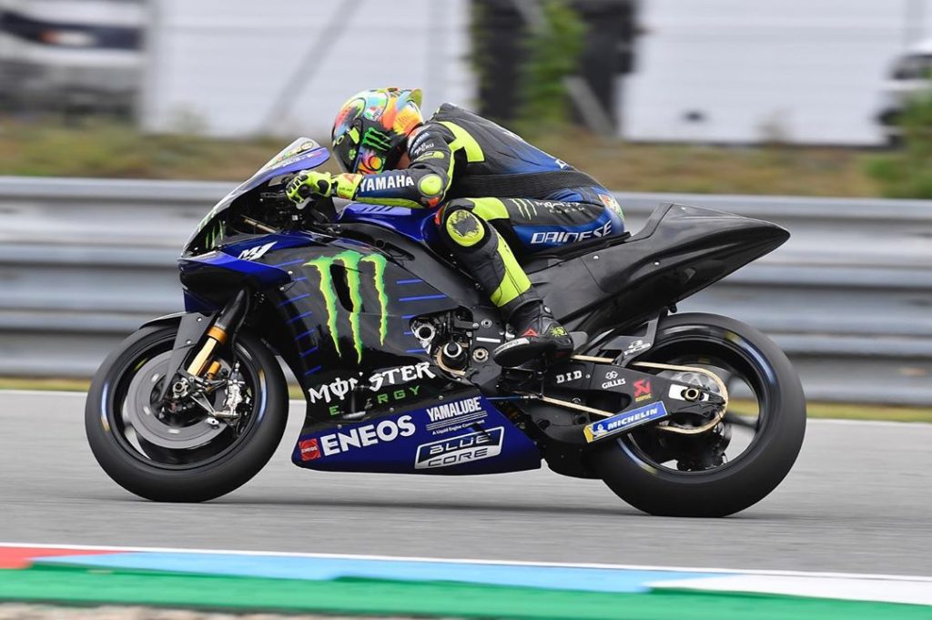 @valeyellow46 : "It was a good day and a good test, because we worked quite a lo...