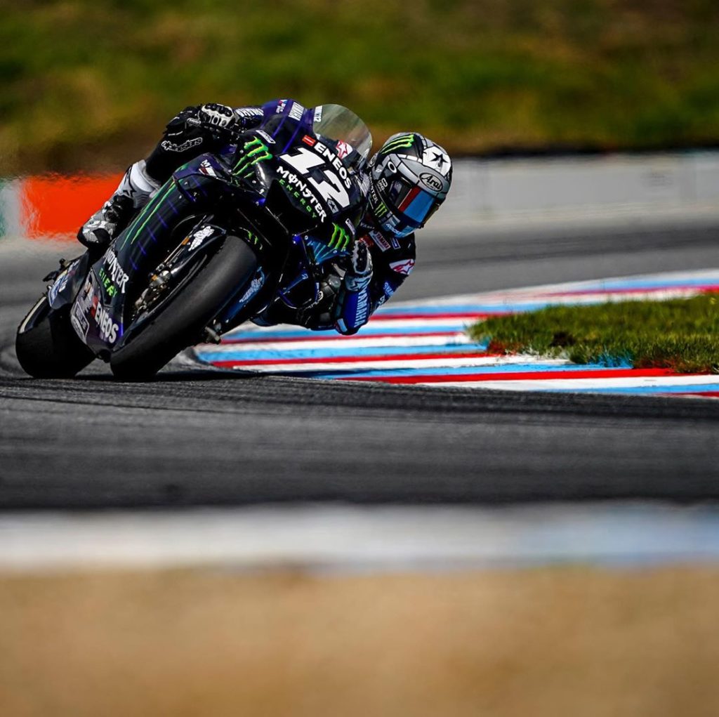 @maverick12official : "Today I was working on improving the feeling on the bike ...